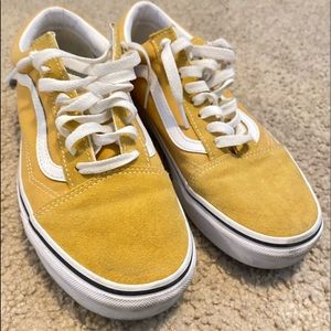 brand new yellow vans